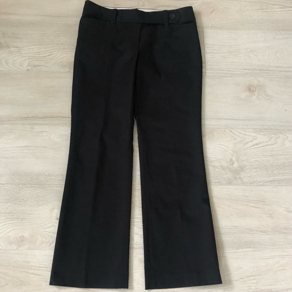 Ann Taylor LOFT Marisa Lightweight Black Trousers Dress Pants - Picture 3 of 16